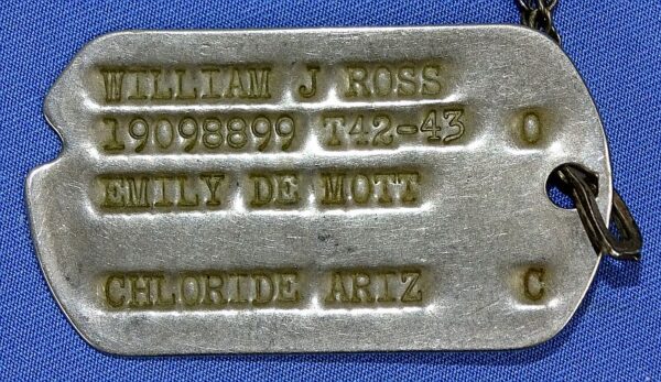 Identified U.S. Navy Aviation WWII and Korean War Medals Group with Dog Tags and Wings - Image 3