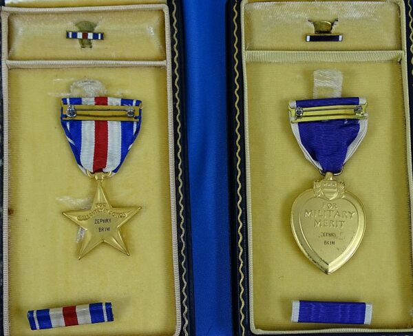 Named and Cased Korean War Posthumous Silver Star and Purple Heart to an African American Artilleryman - Image 3