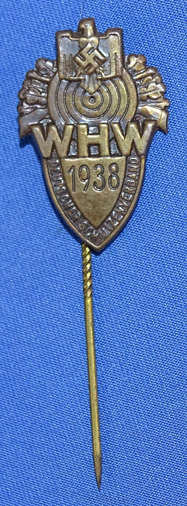 1938 Deutscher Schutzenverband Winterhilfswerk Stickpin