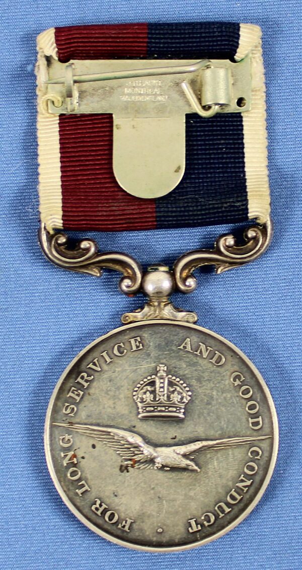 British Royal Air Force Long Service and Good Conduct Medal - Image 2