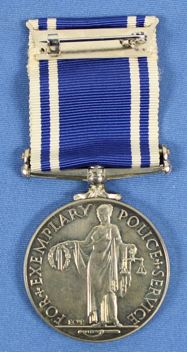 British Elizabeth II Police Long Service and Good Conduct Medal - Image 2