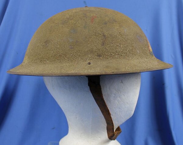 Painted 41st Division Model 1917 Combat Helmet - Image 3