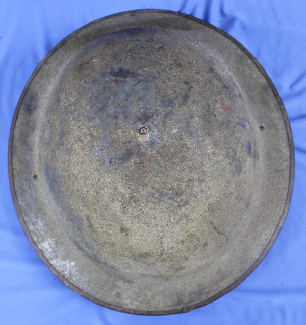 Painted 41st Division Model 1917 Combat Helmet - Image 4