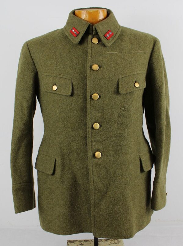 Named WWII Private Purchase Japanese Army Sergeant Wool Tunic