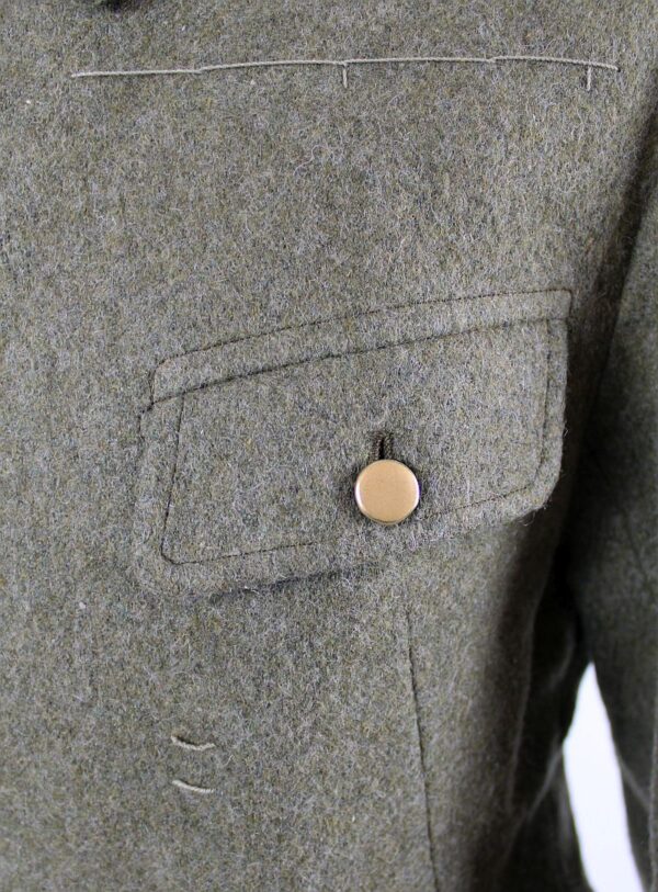 Named WWII Private Purchase Japanese Army Sergeant Wool Tunic - Image 3