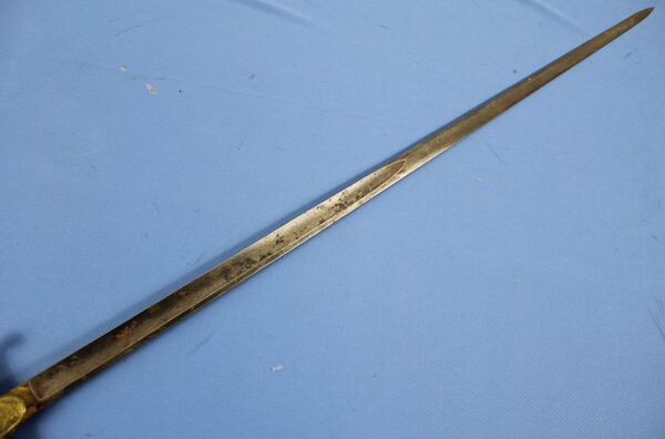 1830's / 1840's US Militia Staff Officer's Sword With Indian Princess Pommel - Image 4