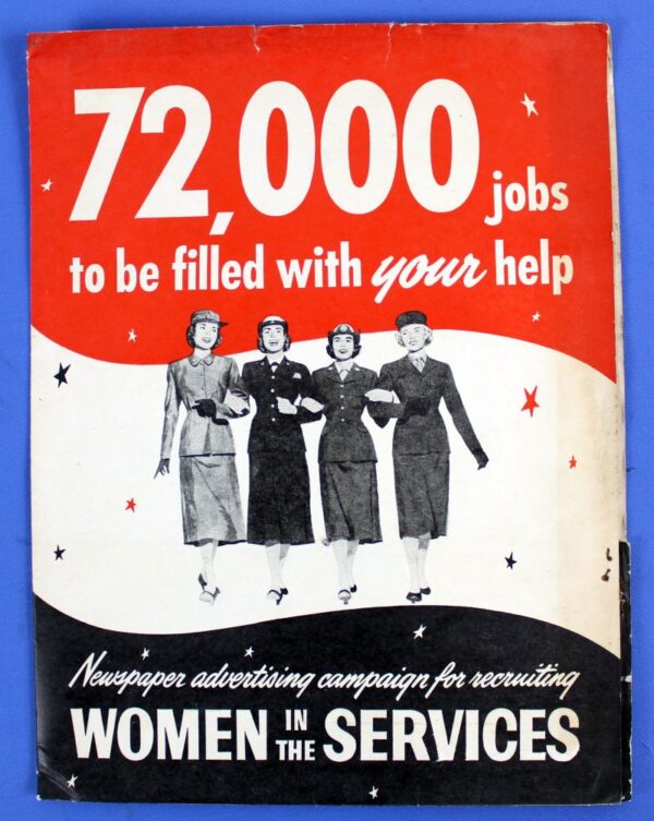 Korean War American Military Women's Recruiting Advertising Kit