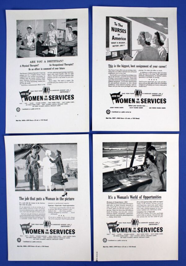 Korean War American Military Women's Recruiting Advertising Kit - Image 6