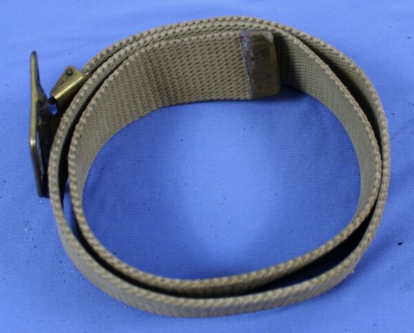 WWI US Army EM/NCO Web Waist Belt - Image 2