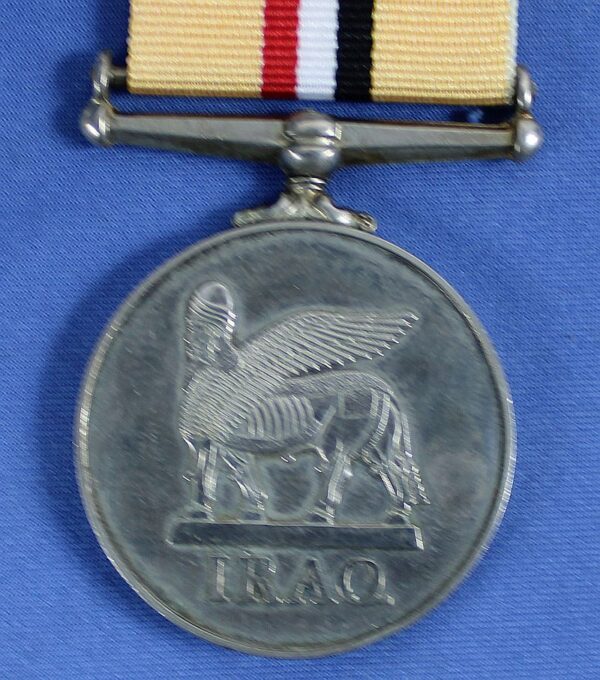 British Iraq 2003 (Op Telic) Medal to the Royal Artillery - Image 2