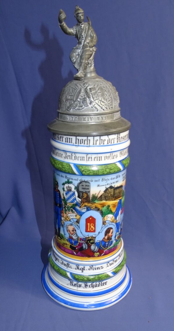 Imperial German 18th Bavarian Infantry Regiment Stein