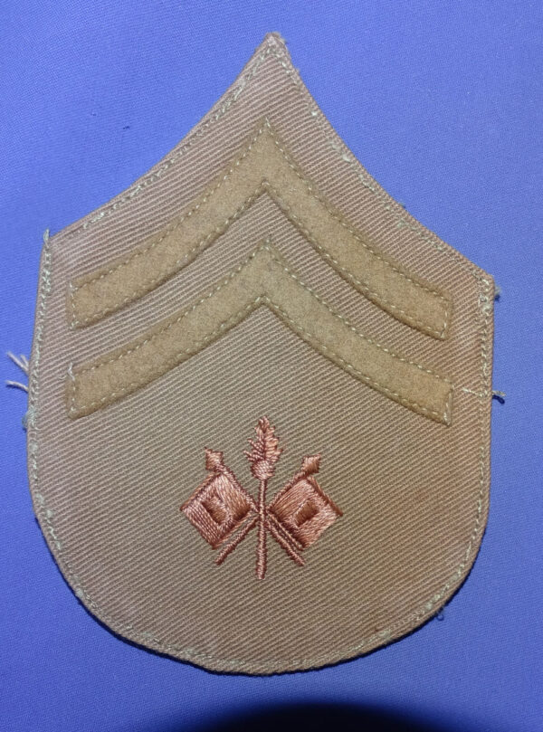 WWI Signal Corps Corporal Chevron