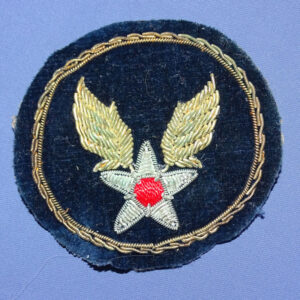 WWII Army Air Force Theater Made Bullion Patch