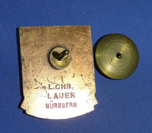 German Occupation Theater Made 840th Aviation Engineer Bn DI/Crest LAUR NURNBERG - Image 2
