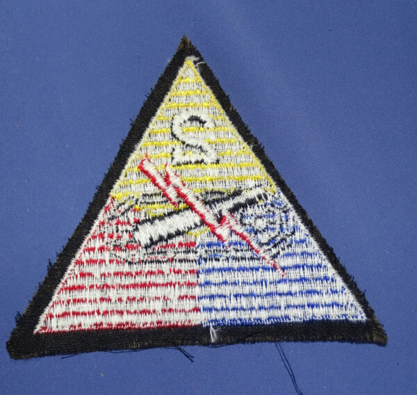 WWII Wool 2nd Armored Division Patch - Image 2