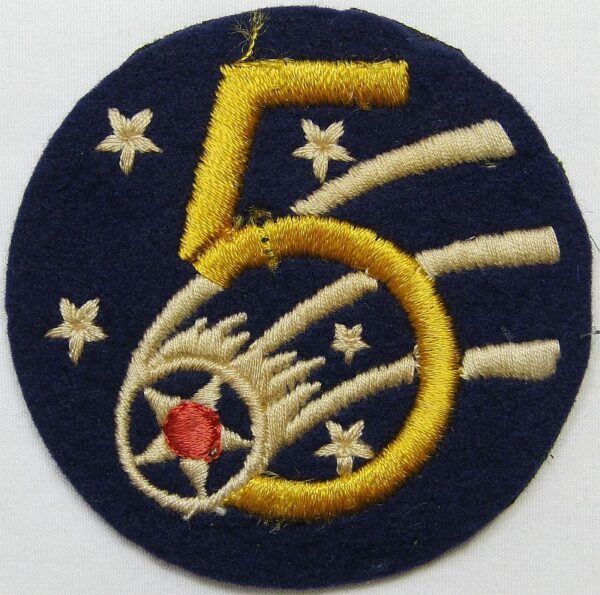 WWII Australian Made 5th Air Force Patch