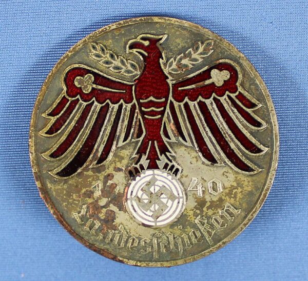 1940 Deutscher Standschützenverband Landesschiessen Badge