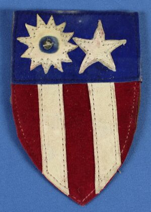 Leather China Burma India Theater Flight Jacket Patch