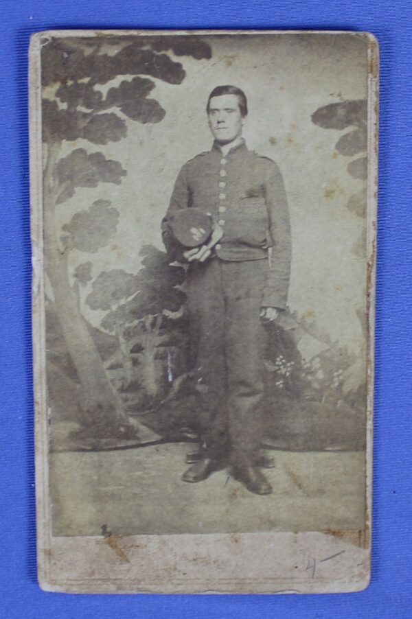 Civil War CDV of Soldier with Kepi