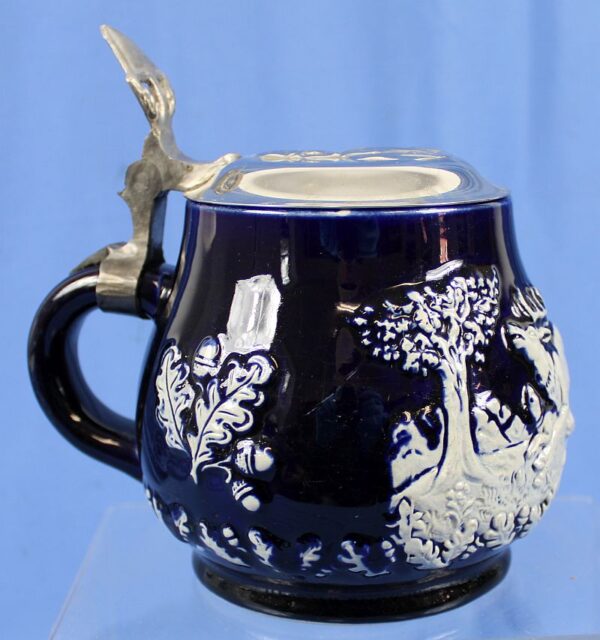 RAD Labor Service Commemorative Stein with Hunt Scene - Image 2