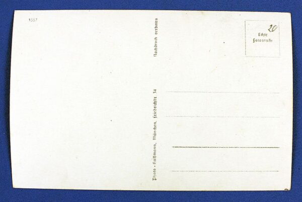 Signed Photo Postcard of Generalfeldmarschall Wilhelm List - Image 3