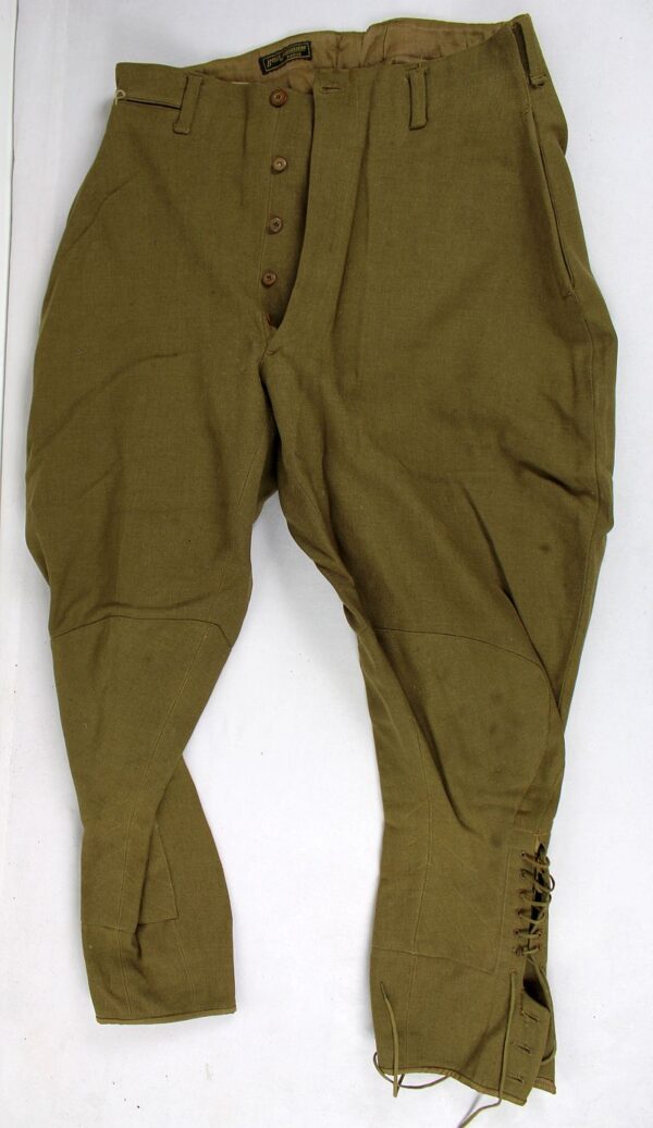 Named French Made U.S. Army Officer Breeches