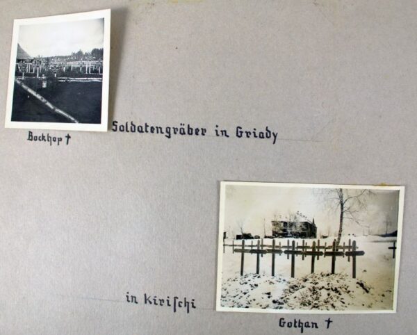 WWII German Army Tank Destroyer Unit Invasion of Russia Photograph Album - Image 4