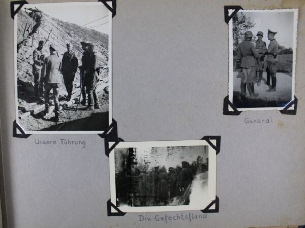 WWII German Army Tank Destroyer Unit Invasion of Russia Photograph Album - Image 5