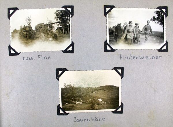 WWII German Army Tank Destroyer Unit Invasion of Russia Photograph Album - Image 6