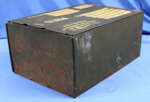 WWII Home Front to GI Metal Shipping Box - Image 3