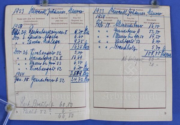 Third Reich Arbeitsbuch - Image 5