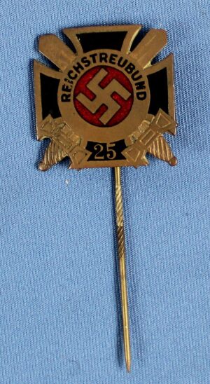 Reichstreubund 25 Year Member Large Stickpin