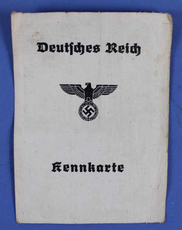 Deutsches Reich Kennkarte Identification Document