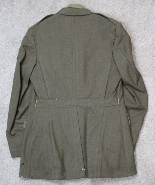 WWII U.S. Army Artillery Private Southwest Pacific Forces Tunic, Shirt and Overseas Cap - Image 2