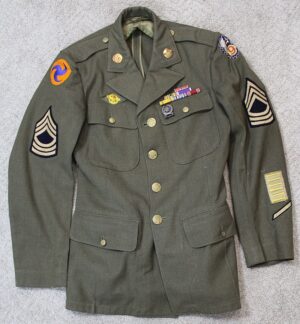 Named WWII 9th Air Force Master Sergeant Tunic