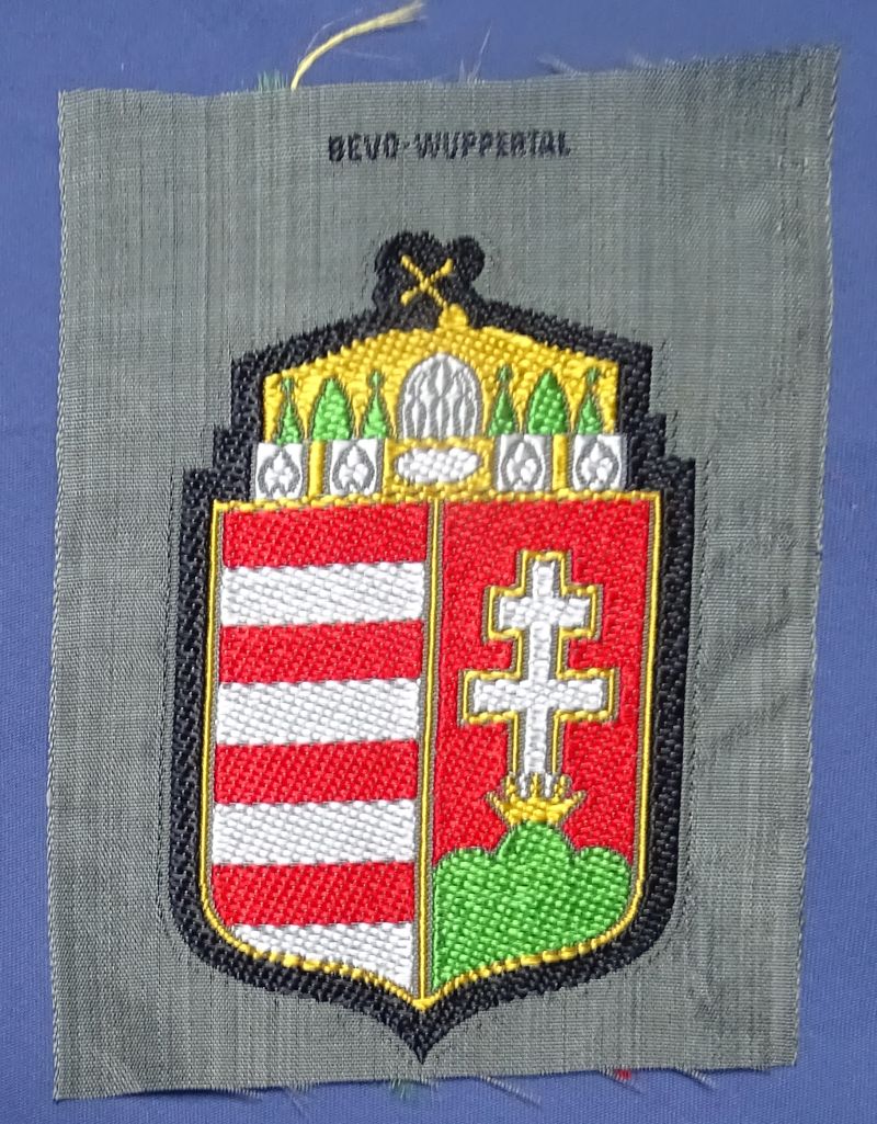 German Army Hungarian Volunteer BeVo Sleeve Shield – Griffin Militaria