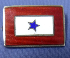 WWI Son In Service Sterling Pin
