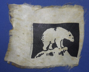 WWII U.S.M.C Iceland Silk Polar Bear Patch