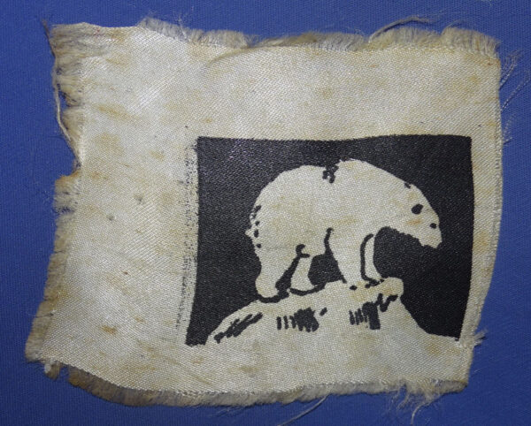 WWII U.S.M.C Iceland Silk Polar Bear Patch