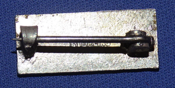 WWI 3 Sons In Service Gold Star Sterling Pin - Image 2