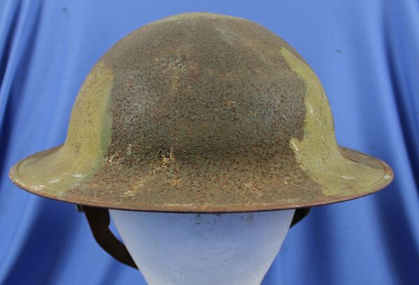 WWI Camouflage M1917 Combat Helmet - Image 3