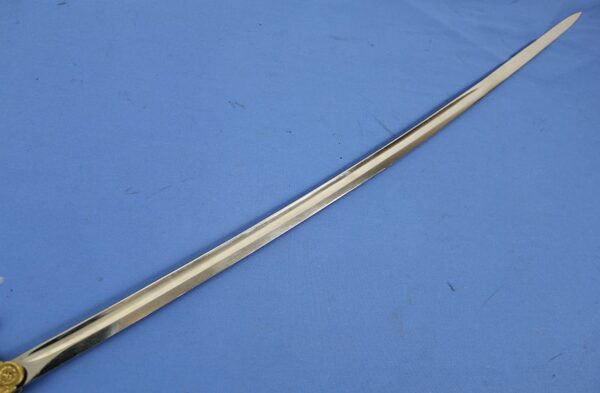 Third Reich Army Officer Lion Head Sword - Image 4