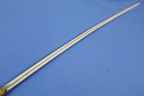 Third Reich Army Officer Lion Head Sword - Image 5