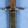 WWII Japanese Arisaka Rifle Bayonet by National Denki Under Kokura Arsenal Supervision