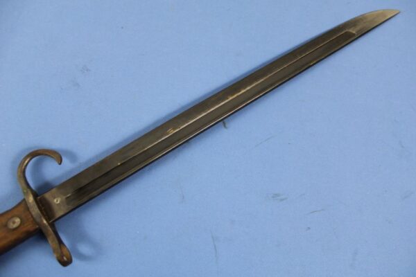 WWII Japanese Arisaka Rifle Bayonet by Tokyo or Kokura Arsenal - Image 5