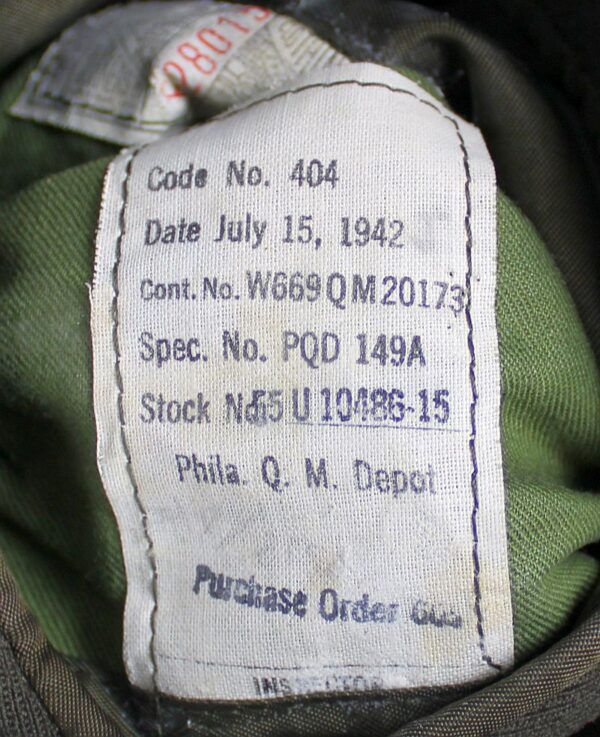 WWII North Africa Theater U.S. Army Ordnance Captain's Tunic - Image 4