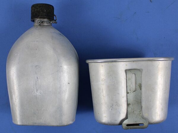 1945 Dated U.S. Army Canteen and Cup Set - Image 4