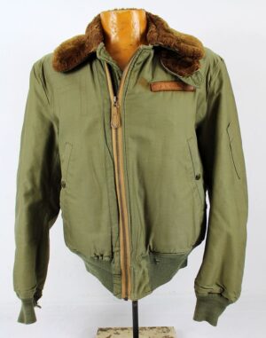 Named and Painted WWII Army Air Force B-15 Flight Jacket with B-29 Bomber Artwork