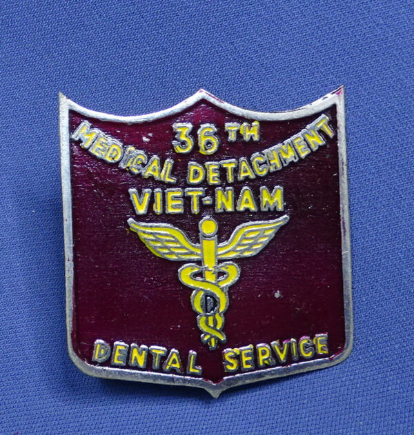 36th Medical Detachment Dental Service Beercan DI/Crest