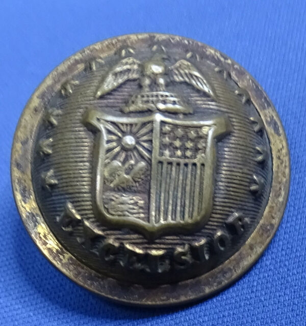 Civil War NY State Button / Schuyler Hartley & Graham NY